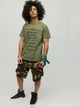Футболка бавовняна довга чоловіча Yappi MOL10229 XL Хакі зелена (YAP2984900123855) - зображення 4
