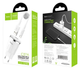 Сетевое зарядное устройство Hoco C37A Thunder power single port charger set with Micro cable(EU) 1USB 2.4A White - изображение 2