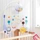 Музыкальный мобиль на кроватку Baby Bell Animals с проектором и пультом управления фиолетовый - изображение 2