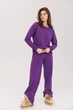 Женский повседневный костюм ONIOS Sweetsuit Баклажан S 7702799 - изображение 1