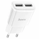 СЗУ HOCO C88A Star round dual port charger White - изображение 1