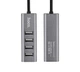 USB хаб HOCO HB1 4xUSB Line Machine Tarnish (USB перехідник, подовжувач) Grey (6957531038139) - зображення 3