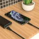 Кабель HOCO X53 USB to iP 2.4A, 1m, silicone, aluminum connectors, Black - изображение 3