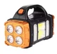 Фонарь HB-2678-25W+2COB, power bank, Li-Ion аккум., солнечная батарея, ЗУ microUSB - изображение 1