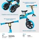 Біговел YVolution Yvelo Junior Синій N101049 - зображення 3