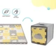 Килимок-пазл Kinderkraft Luno Shapes Yellow 30 елементів (KPLUSH00YEL0000) - зображення 8