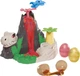 Игровой набор со слаймом Hasbro Play-Doh Dino Crew Slime HydroGlitz Остров Лава Бонс (F1500) - изображение 1