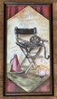 Картина на металі під склом Metal Art стрази Director's chair 64.5х34х2 см 40005889в - зображення 1