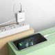 СЗУ Hoco C80A PD Type-C 20W, QC 3.0 USB-A 18W Type C to Lightning 3.1A вихід USB для швидкого заряджання - зображення 3