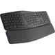 Клавіатура бездротова Logitech Ergo K860 Bluetooth/Wireless UA Black (920-010108) - изображение 1