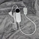 Плед ковдра з підігрівом Lesko QNS-PT 180*150 см Gray від usb від повербанку (SK-10427-49676) - зображення 6