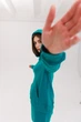 Женский спортивный костюм ONIOS Classic Tracksuit Морская волна L 7702796 - изображение 9
