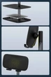 Універсальний тримач для планшета та телефону Baseus Indoorsy Youth Tablet Desk Stand | 10-45 °, 5.5-21.5 "|black - зображення 10