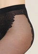 Классические женские колготки с имитацией трусиков бикини Giulia BIKINI 20 (5) Black-nero, прозрачные, капроновые, черные - изображение 9