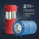 Фонарь кемпинговый Quantum QM-FL3041 Nice 1WLED + 3WCOB питание 3xAA Blue (0751784843313) - изображение 6