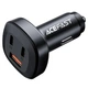 Автомобильное зарядное устройство с быстрой зарядкой ACEFAST B3 |USB/2Type-C, 66W, QC3.0/PD3.0| Черный - изображение 3