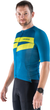 Koszulka męska Down the Road Breakaway L Wavy Teal (23SSJ4BRE/WTE/ML) - obraz 2