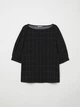 Блуза из крепа из джерси H&M 0664074 M (58516M) Черный - изображение 1