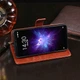 Чехол Idewei для Meizu Note 8 / M822H / M822Q книжка кожа PU с визитницей коричневый - изображение 5