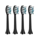 Насадка для ультразвуковой зубной щетки MEDICA + ProBrush 9.0 (Ultrasonic) Black (4 штуки) - изображение 1