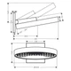 Верхній душ Hansgrohe Rainfinity 360 1jet 26230000 - зображення 2