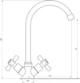 Смеситель для кухни Domino DK-H104-2N - изображение 4