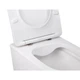 Унитаз подвесной Qtap Swan безободковый с сидением Slim Soft Close QT16335178W - изображение 4