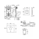 Комплект инсталляции Grohe Rapid SL + унитаз подвесной Grohe Bau Ceramic 39586000 - изображение 2