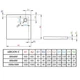 Душевой поддон Radaway Argos C 90x90 4AC99-01 - изображение 3