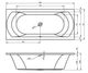 Ванна акрилова Riho Lima 200x90 BB4900500000000 - зображення 2