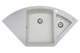 Кухонна мийка гранітна Miraggio Europe white 1100x575x205 00207602 - зображення 1