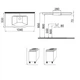 Умывальник Idevit Neo Classic 50x103 3301-1005-0088 - изображение 3