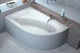 Ванна акрилова Radaway Mistra 150x100 ліва + ніжки WA1-07-150x100L - зображення 3
