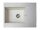 Кухонная мойка гранитная Miraggio Bodrum 650 white 649x500x220 00206702 - изображение 1
