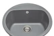 Кухонная мойка гранитная Miraggio Malibu gray 516x516x220 00208306 - изображение 3
