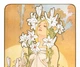 Постер CP The Flowers: Lily 1898, Альфонсо Муха 52х120 см (268) - зображення 4