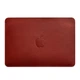 Чехол из натуральной кожи для MacBook 13 дюйм Красный 4422458 - изображение 4