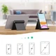 Подставка для телефона UGREEN LP115 Multi-Angle Adjustable Portable Stand for Phone/Tablet Black (50748) - изображение 2