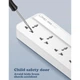Сетевой удлинитель фильтр LDNIO SC5415 |2500W, 2M, 5 розеток, 3USB/1Type-C, 10A/20W, PD/QC| White - изображение 13