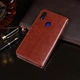 Чехол Idewei для Xiaomi Redmi Note 7 / Note 7 Pro книжка кожа PU с визитницей коричневый - изображение 3