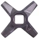 Ніж (двосторонній) Koolwen для м'ясорубки Zelmer D=55.5mm s=5mm Отв.=10x10mm NR8 (10003883) - зображення 2