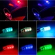 LED T10 W5W лампа в автомобиль 2шт с пультом ДУ, 6 SMD 5050, 16 цветов (117239) - изображение 2