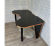 Стіл комп'ютерний геймерський ігровий DROM Призма Black/Orange компютерний стіл - изображение 2