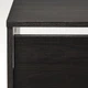 Тумба для взуття IKEA BISSA 49х28х135 см чорно-коричнева (605.302.09) - изображение 3
