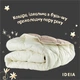 Ковдра вовняна Woolly 200×220 см IDEIA 400 г/м2 зимова, тепла, натуральна, овеча вовна - зображення 3