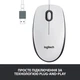 Мышка Logitech M100 USB White (910-006764) - изображение 3