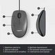 Мышка Logitech M100 USB Black (910-006652) - изображение 6