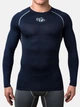 Компрессионная футболка Air Motion Long Sleeve Navy Grey XXL Цвет Серый (501007-701-XXL) - изображение 1
