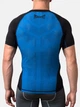 Компрессионная футболка Air Motion Short Sleeve Black Blue M Цвет Синий (501005-118-M) - изображение 2