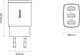 Ładowarka sieciowa Baseus Compact Charger 3U 17W EU Czarny (CCXJ020101) - obraz 6